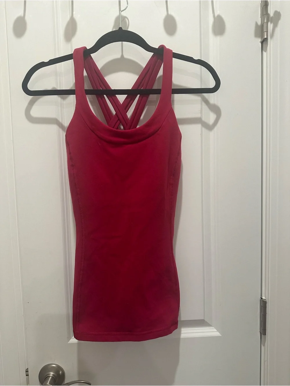lululemon athletica Women's Crisscross Back Tank Top - Red